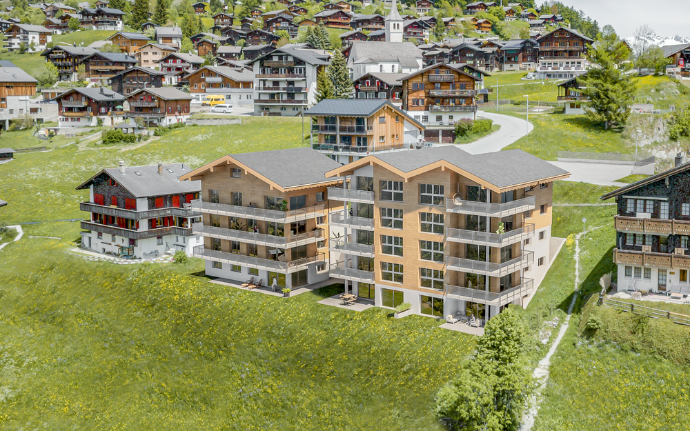 Überbauung Baschber, Bellwald Überbauung Baschber, Bellwald
