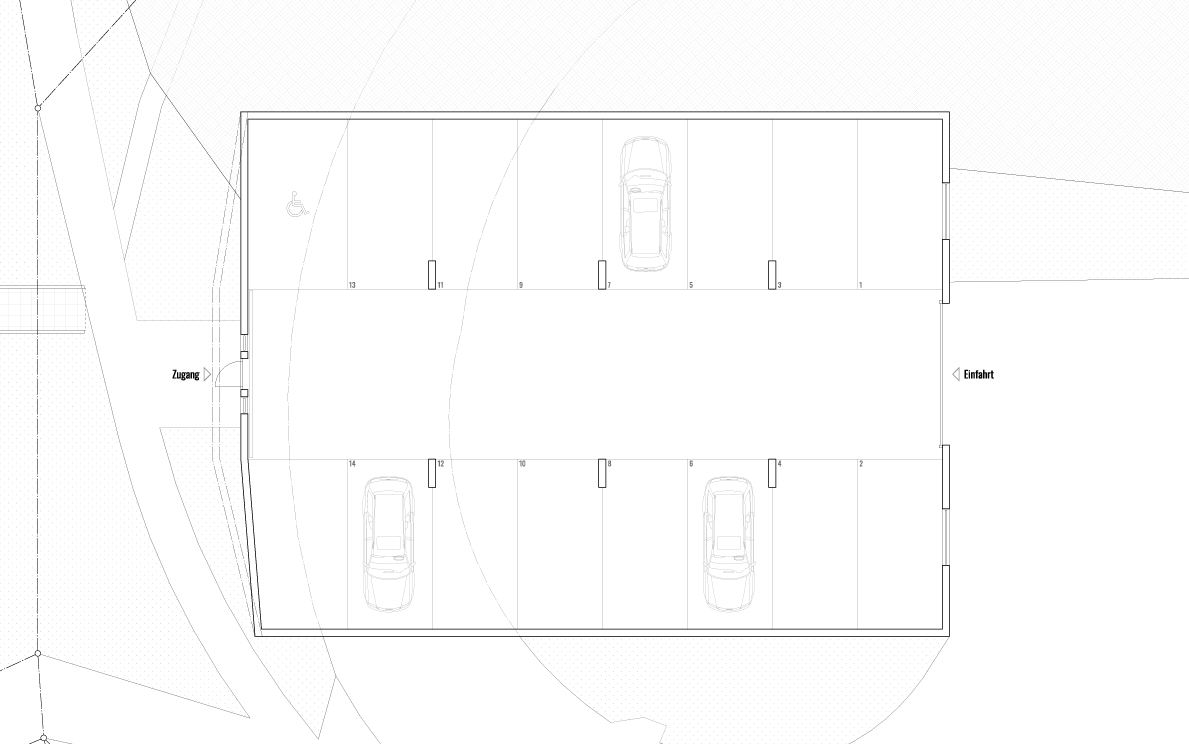 Einstellhalle Wohnung: